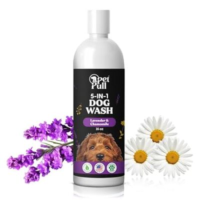 5-in-1 Dog Wash - Plant Based Dog Grooming Supplies for D