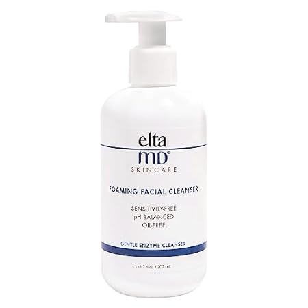 EltaMD Foaming Facial Cleanser， Gentle Foaming Face Wash