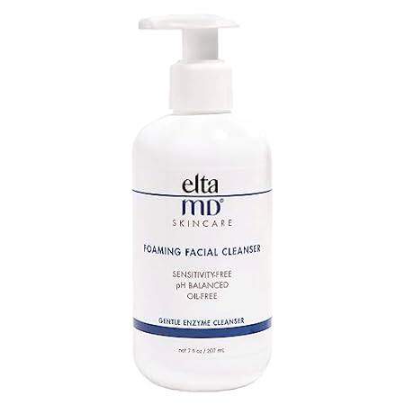 EltaMD Foaming Facial Cleanser， Gentle Foaming Face Wash