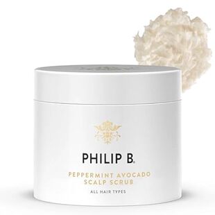 PHILIP B. Peppermint Avocado Scalp Scrub， 8 Fl Oz - Crème