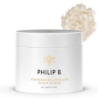 PHILIP B. Peppermint Avocado Scalp Scrub， 8 Fl Oz - Crème