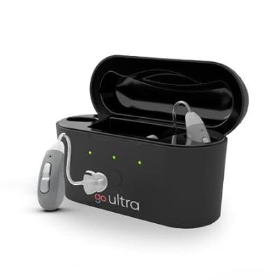 Go Ultra OTC Hearing Aids for Seniors and Adults， Behind-
