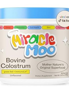 Colostrum Supplement for Gut Health， Hair Growth， Beauty