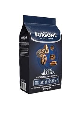 Caffè Borbone 100% Arabica Whole Bean Coffee， Medium Espr