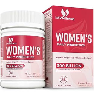 Probiotics for Women - 300 Billion CFU Probiotic， 12 Stra