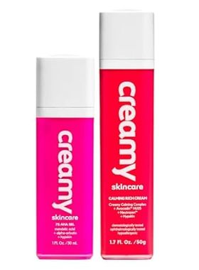 Creamy Acne Control Combo | Calming Cream + Mandelic | Ac