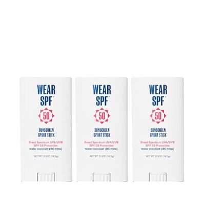 50 Sunscreen Sport Stick with Broad Spectrum SPF 50 UVA/U