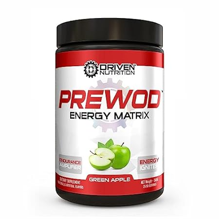 Driven PREWOD Energy Matrix， 50 Servings - Pre-Workout Su