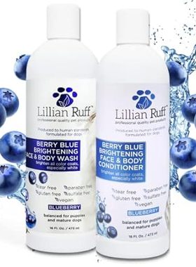 Lillian Ruff Berry Blue Brightening Face and Body Wash fo