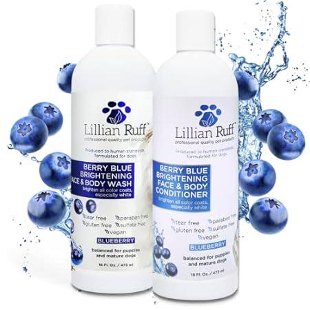 Lillian Ruff Berry Blue Brightening Face and Body Wash fo