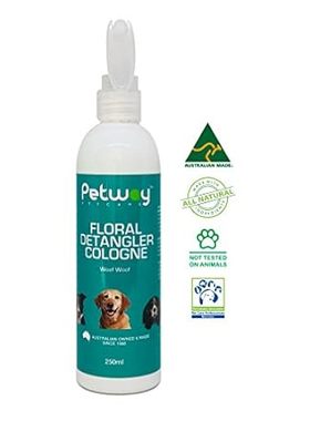 Petway Petcare Floral Detangler Cologne For Dogs， Detangl