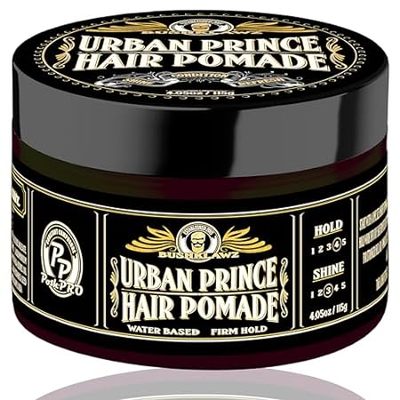 Urban Prince Hair Pomade Water Based Firm Strong Hold Eas