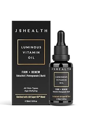 JSHealth Hydrating Face Oil For Women and Men with Rose O