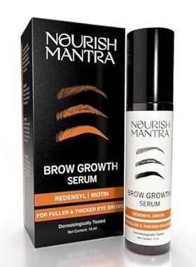 Nourish Mantra - Brow Growth Serum | Formulated with Rede