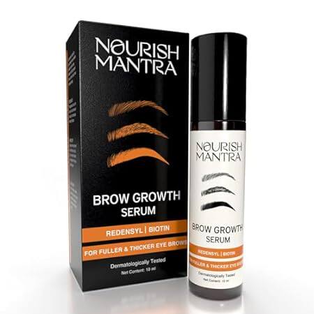 Nourish Mantra - Brow Growth Serum | Formulated with Rede