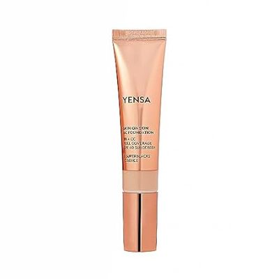 YENSA BC Foundation - Full Coverage， Skin Superfood， Hydr