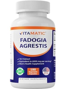 Vitamatic Fadogia Agrestis 10:1 Extract 600 mg (Equivalen