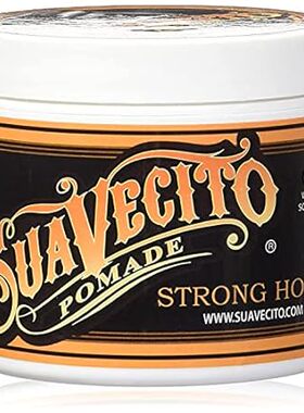 Suavecito Pomade Firme (Strong) Hold 4 Oz， 1 Pack - Stron