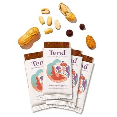Daily Best Prenatal Vitamin Bar， Made with Organic Ingred