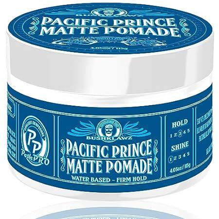 Pacific Prince Matte Pomade 115g/4.05oz Water Based Firm