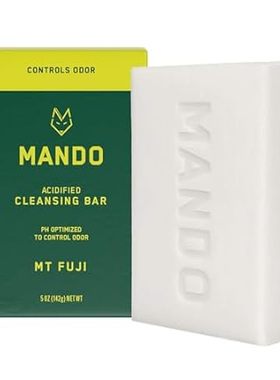 Mando Acidified Cleansing Bar - 24-Hour Odor Control - Re