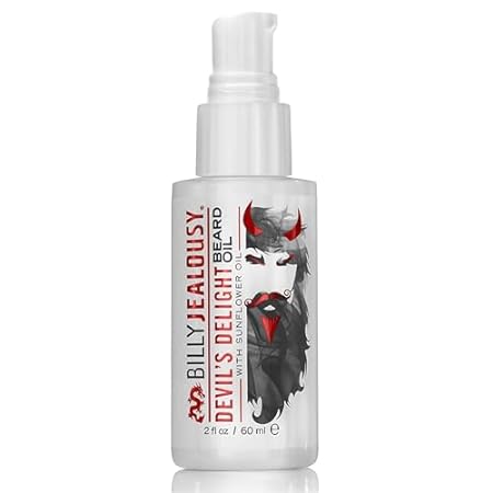 Billy Jealousy Beard Oil for Men， Weightless， Low Shine，