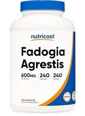 Nutricost Fadogia Agrestis (240 Capsules | 600 mg Per Ser