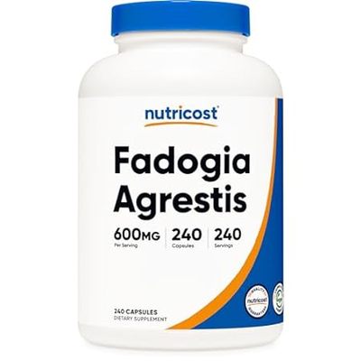 Nutricost Fadogia Agrestis (240 Capsules | 600 mg Per Ser