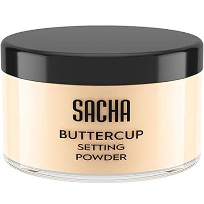 Sacha BUTTERCUP Light Setting Powder Makeup 1.75 Oz. Tran