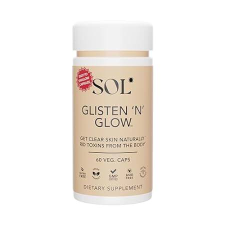 Glisten ‘N’ Glow Supplement: Skin Vitamins for Women – Bi