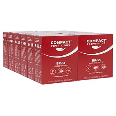 Compact Provisions BP-5s Emergency Food Supply - 12-Pack