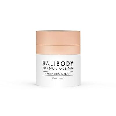 BALI BODY Gradual Face Tan， Daily Facial Moisturizer， Ant