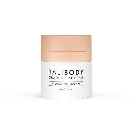 BALI BODY Gradual Face Tan， Daily Facial Moisturizer， Ant