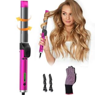 Rotating Curling Iron Automatic Curling Irons 1 1/4 Inch