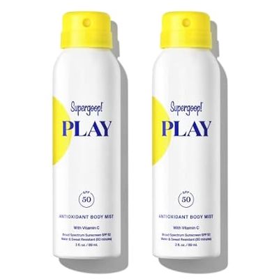 Supergoop! PLAY SPF 50 Antioxidant Body Mist w/Vitamin C，