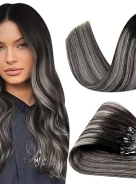 Hetto Micro Link Hair Extensions Human Hair Micro Loop Ha