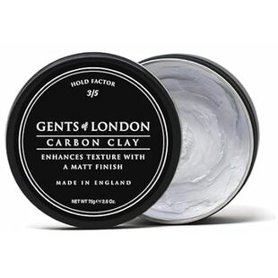 Carbon Clay， Men's Matte Hair Clay， Texturising Styling W