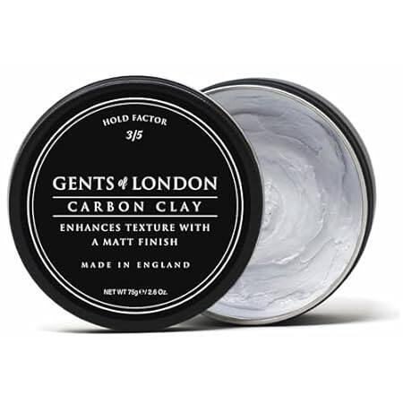 Carbon Clay， Men's Matte Hair Clay， Texturising Styling W