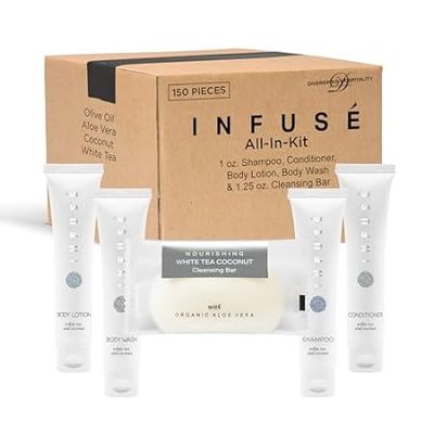 Infuse Pure White Tea and Coconut Hotel Soaps and Toiletr