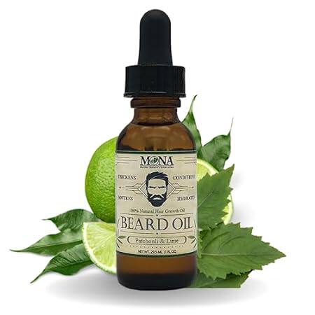 MONA BRANDS Pure Herbal BEARD Oil | 100% Natural Hair gro