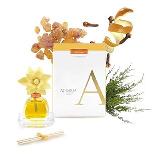 AGRARIA PetiteEssence Flower and Reed Diffuser Set, Hand