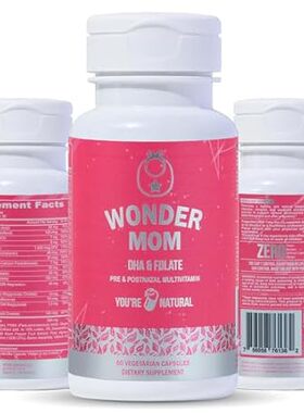 YOU'RE NATURAL Wonder Mom Prenatal and Postnatal Vitamins