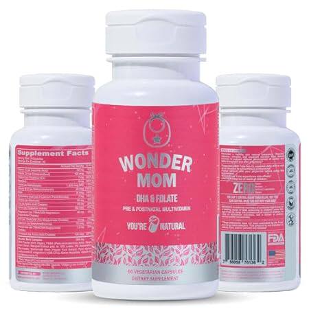 YOU'RE NATURAL Wonder Mom Prenatal and Postnatal Vitamins