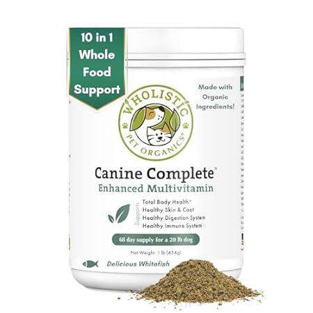 Wholistic Pet Organics Canine Complete: Enhanced Multivit