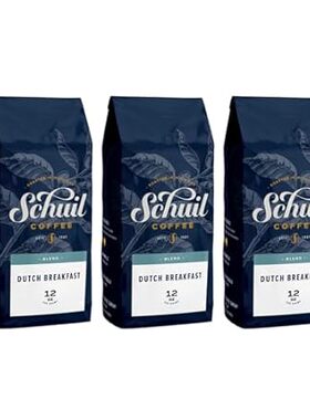 Schuil Whole Bean Coffee， Fair Trade， Premium Medium Roas
