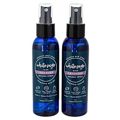 White Sage and Lavender Spray for Clearing Negative Energ