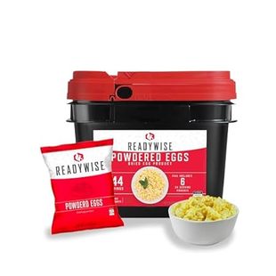 READYWISE - Powdered Eggs Bucket， 144 Servings， Emergency