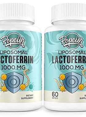 Pepeior Liposomal Bovine Lactoferrin 1000 mg - for Iron A
