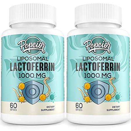Pepeior Liposomal Bovine Lactoferrin 1000 mg - for Iron A