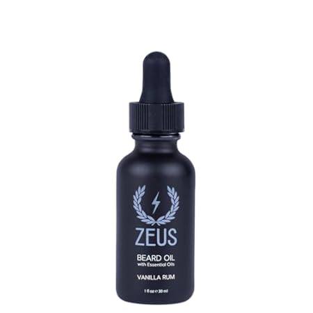 ZEUS Natural Beard Oil， Premium Conditioning Beard Oil to